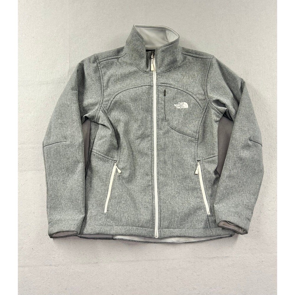The North Face Women’s Hard Shell Full Zip Jacket Heather Gray